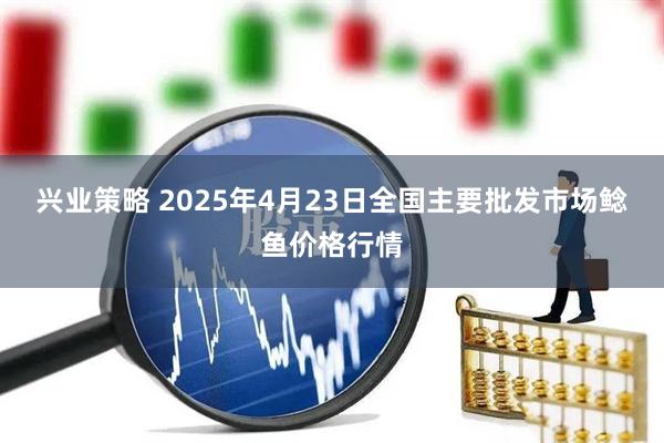 兴业策略 2025年4月23日全国主要批发市场鲶鱼价格行情
