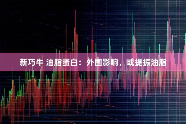 新巧牛 油脂蛋白：外围影响，或提振油脂